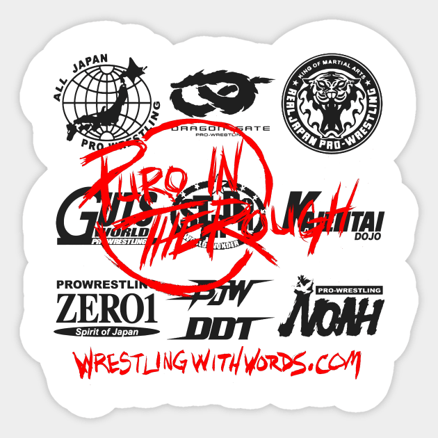 Puro In The Rough Sticker by WrestlingWithWords